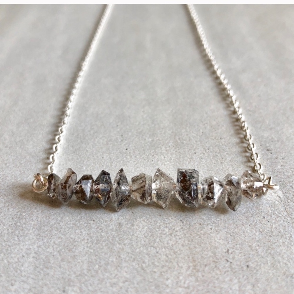 NEW Herkimer Diamond Necklace - Picture 3 of 6
